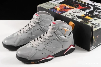7 JORDAN “REFLECTIVE AIR CARDINAL” 0812